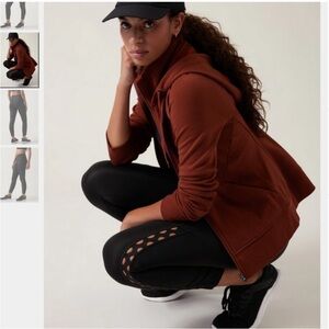 Athleta Ultimate Stash Craft 7/8 Tight Medium Supersonic Sleek Cut Out